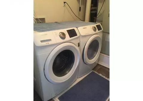 Samsung Front Loading Washer & Dryer