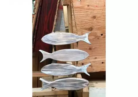 Hanging fish