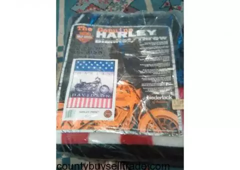 2. Genuine HARLEY Davidson Blankets