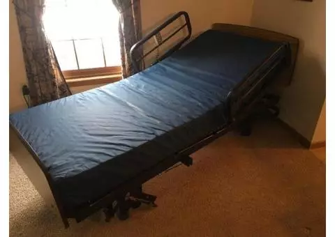 Electric nursing home bed