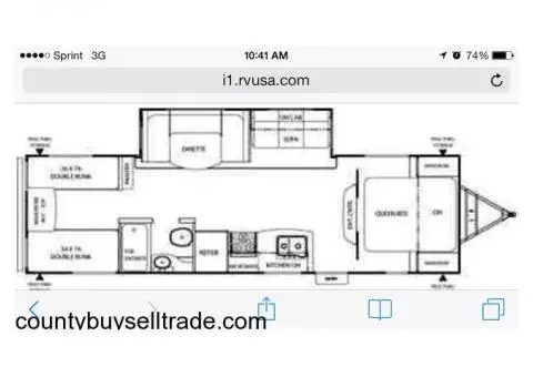 2013  Coachmen Freedom Express 292BHDS Travel Trailer