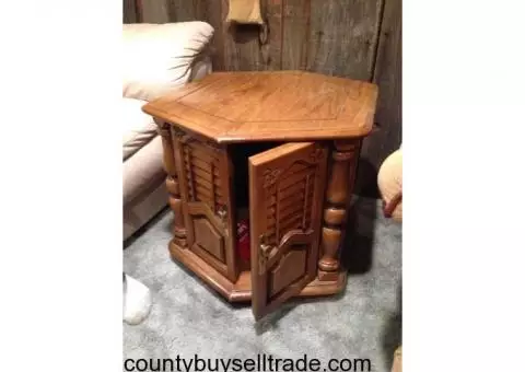 Storage End Table