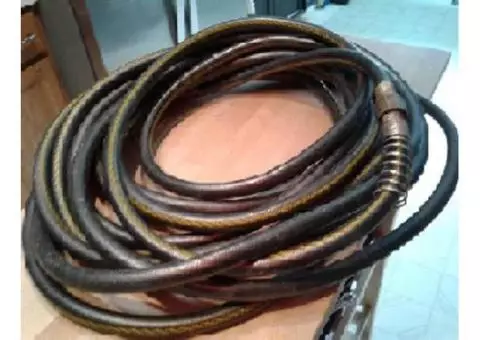 50 ft. Commercial Hose with brass fittings