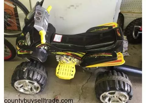 Kids quad- power wheel