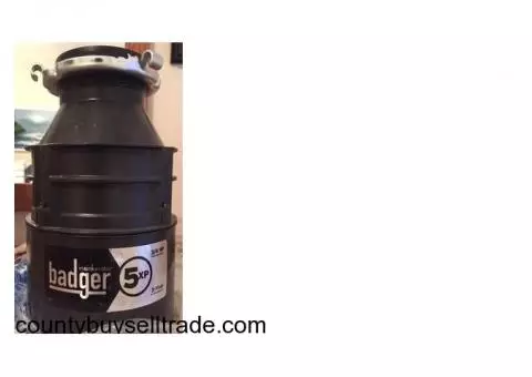 4 month old 3/4 HP Insinkerator Badger Garbage Disposal