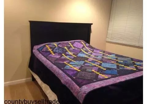 Queen Bed, Frame, Box Spring, etc.