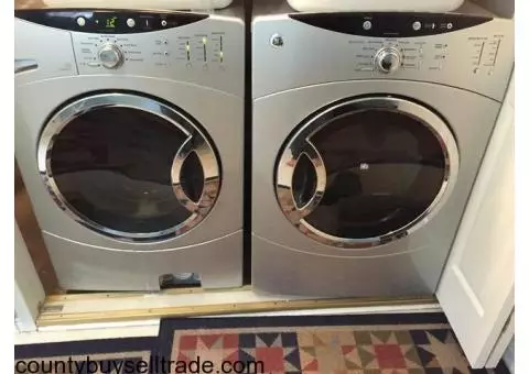 Front load washer and dryer