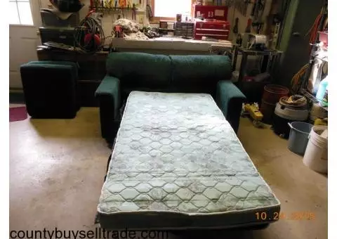 Twin sleeper love seat