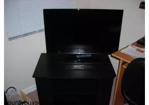 32" Flat Screen T.V. & Stand