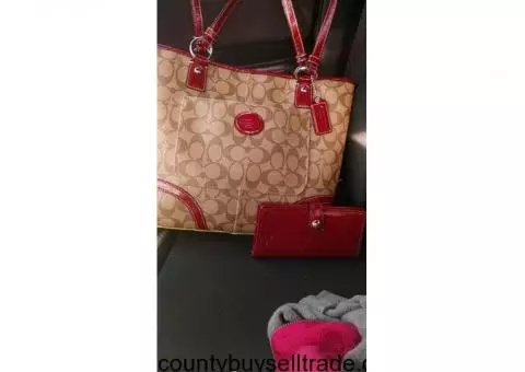 Coach purse & wallet