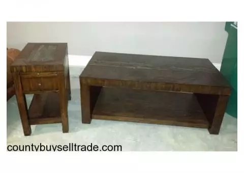 Coffee Table and end table