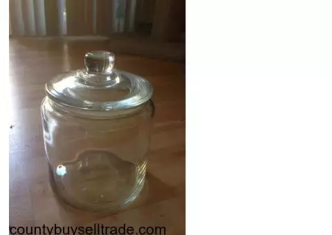 Glass jars