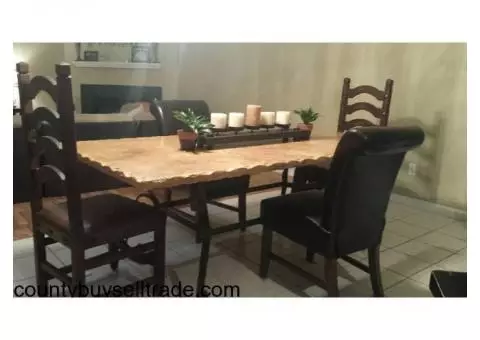 Dining Room Table and Chairs