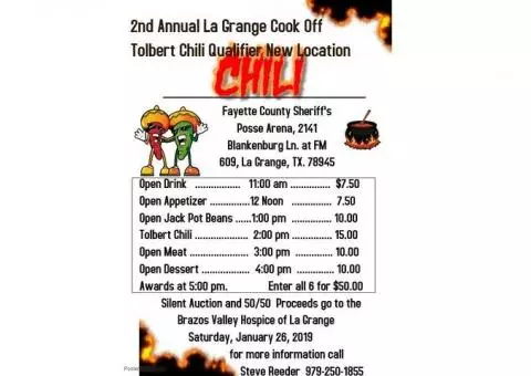 2nd Annual La Grange Cook Off