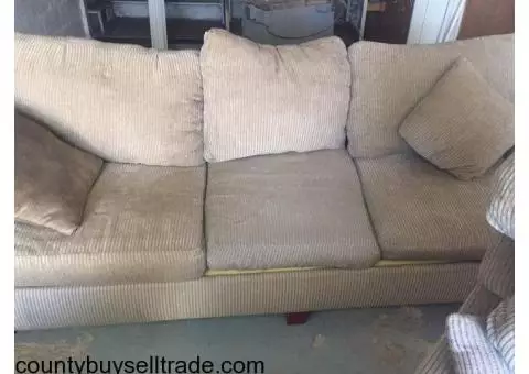 Couch and Loveseat