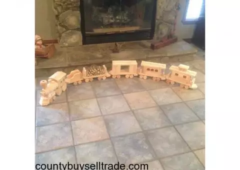 Heirloom Handmade Toy Train