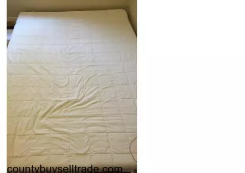 ikea queen morgedal mattress for sale—mint condition (less than year old)