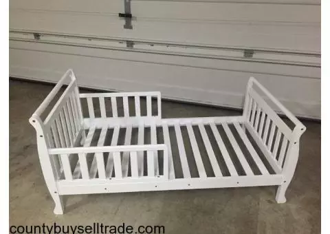 White Toddler Bed