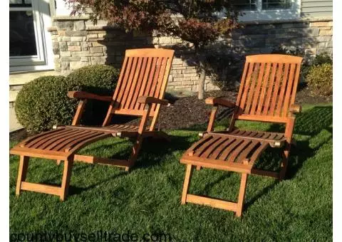 13 piece Teak Patio Furniture Set