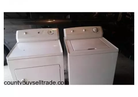 Washer and Dryer