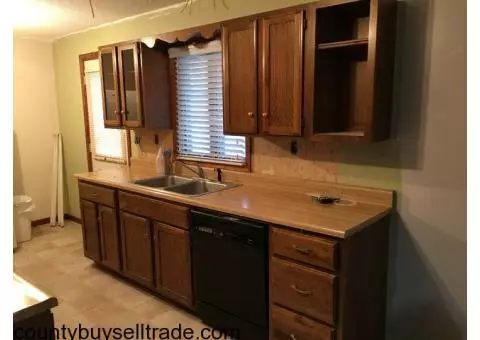 Kitchen Cabinets & Sink