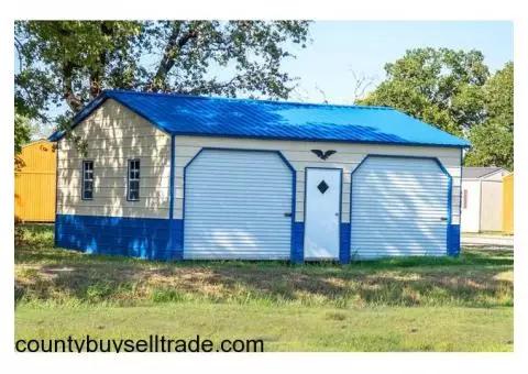 Wood or Metal Portable Buildings