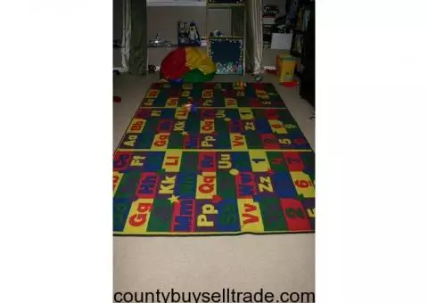 Child's Area Rug- ABC design