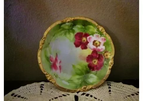 Decorative Floral Plate