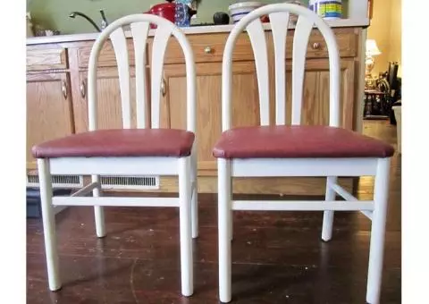 Kitchen Chairs - Set Of Two