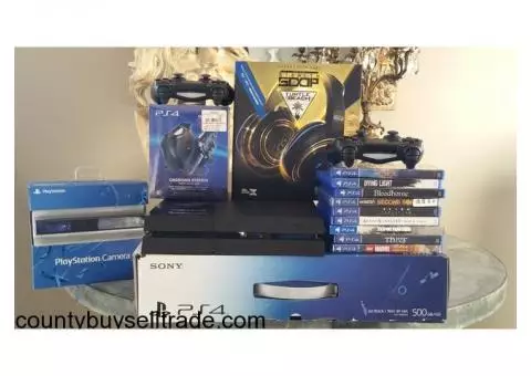 Playstation PS4 Bundle  Mint Condition