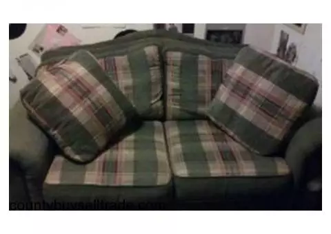 Green Loveseat