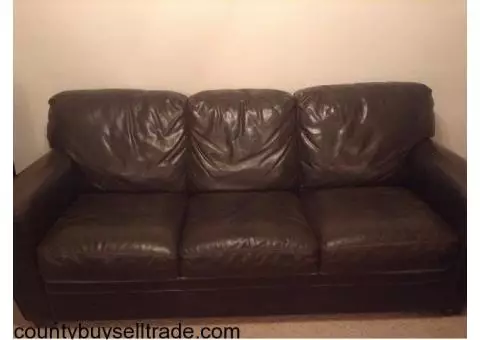 Leather Couch