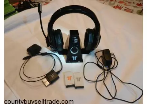 Tritton Warhead 7.1 Dolby Digital Surround Sound headset for xbox