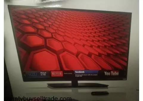 New 39" Vizio smart t.v.