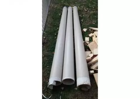 Fiberglass building columns