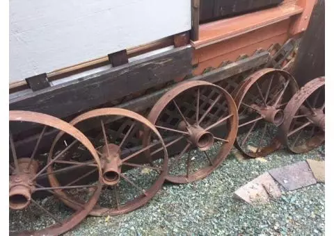 IRON WAGON WHEELS