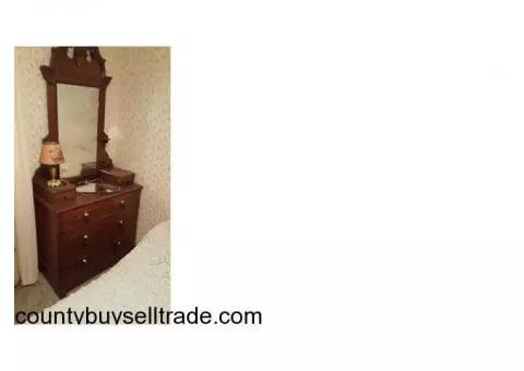 walnut chest of drawers