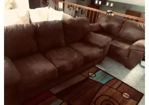 Couch and Love Seat