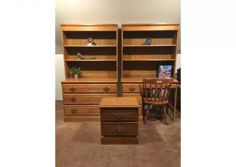 Solid Oak Bedroom Set