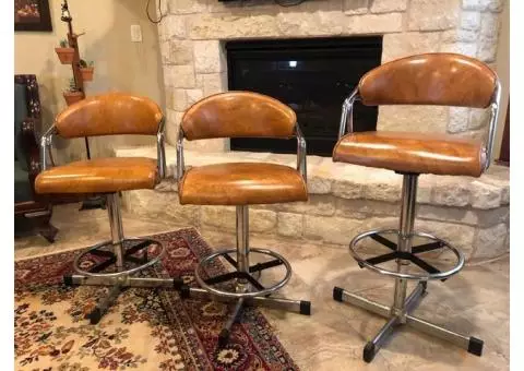 Mid Century Bar Stools