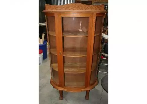 Curved China Hutch