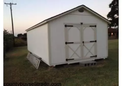 12' x 24' storage building