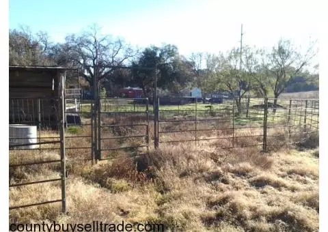 Corral panels with gate panel