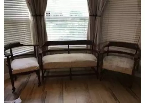 Antique Settee Set