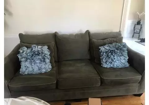 Couch and matching love seat