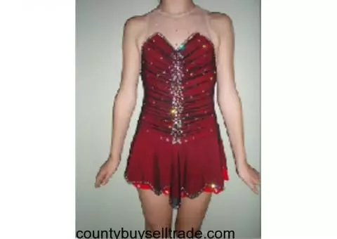 Figure skate dress