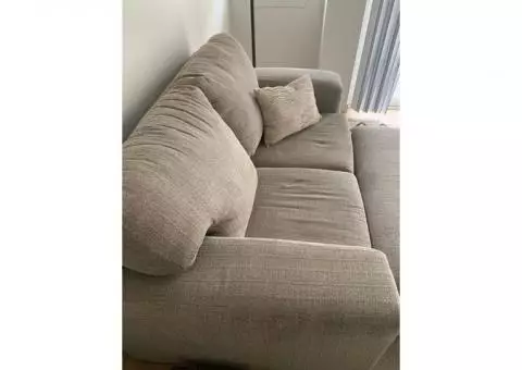 Loveseat + Ottoman