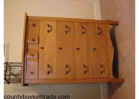 Antique Oak Dresser