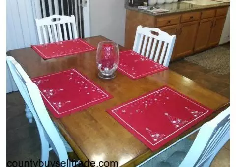 kitchen table and chairs