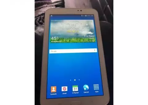 Samsung tablet